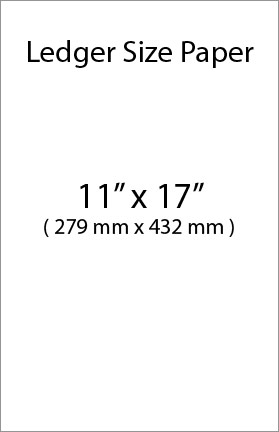 How To Choose Ledger Paper Size? Printing Tips