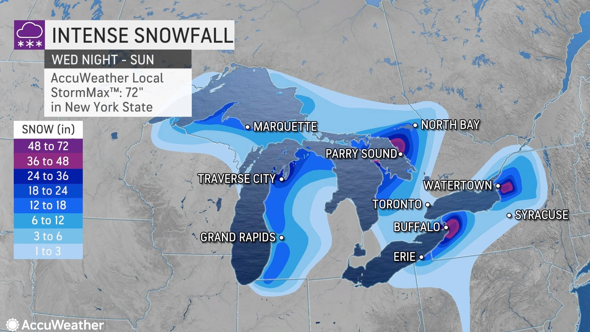 Lake Effect Snow Geomania