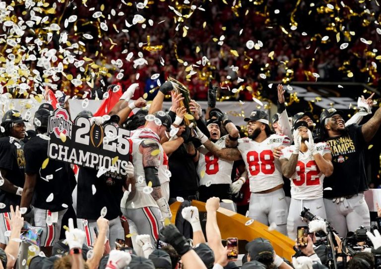 The Ohio State Buckeyes Won The Inaugural 12 Team College Football Playoff